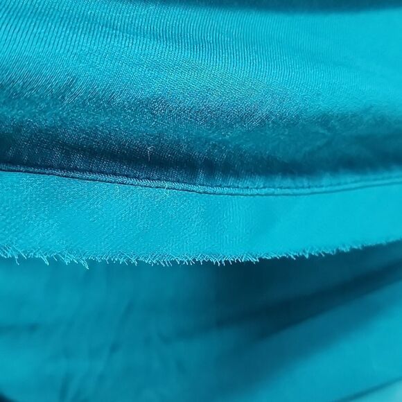 🔥Sundance Size S Braided Strap Smocked Waist Teal  Dress - Picture 12 of 12